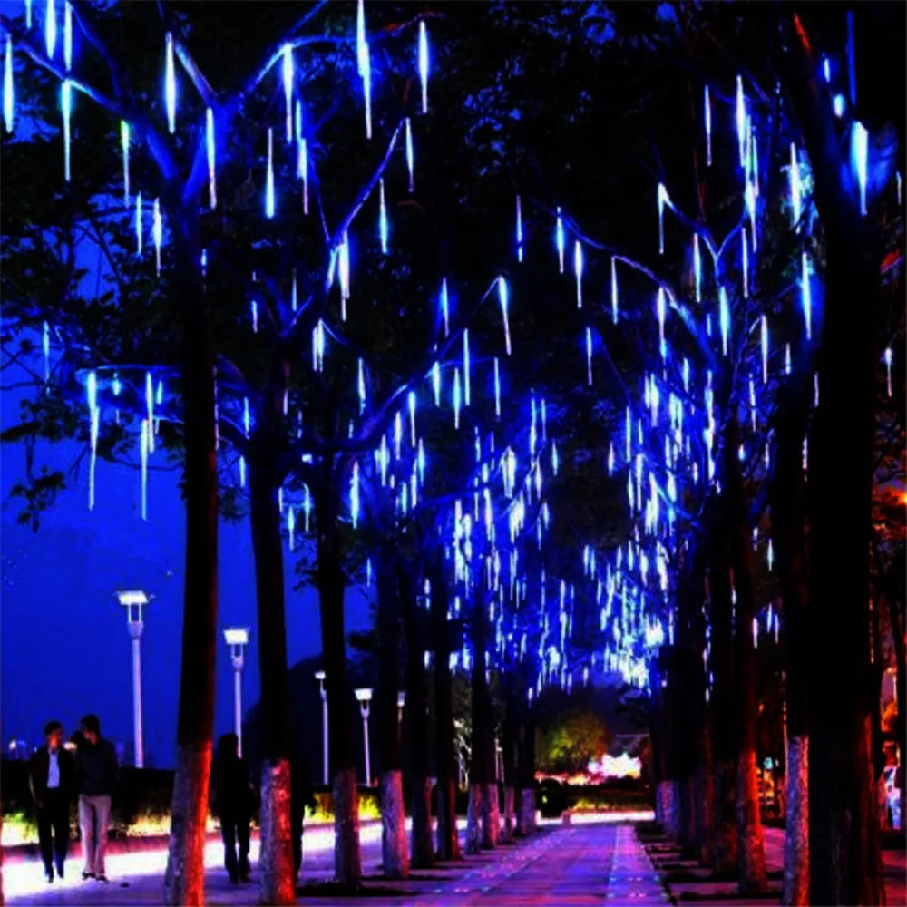 LED Meteor Shower Lights