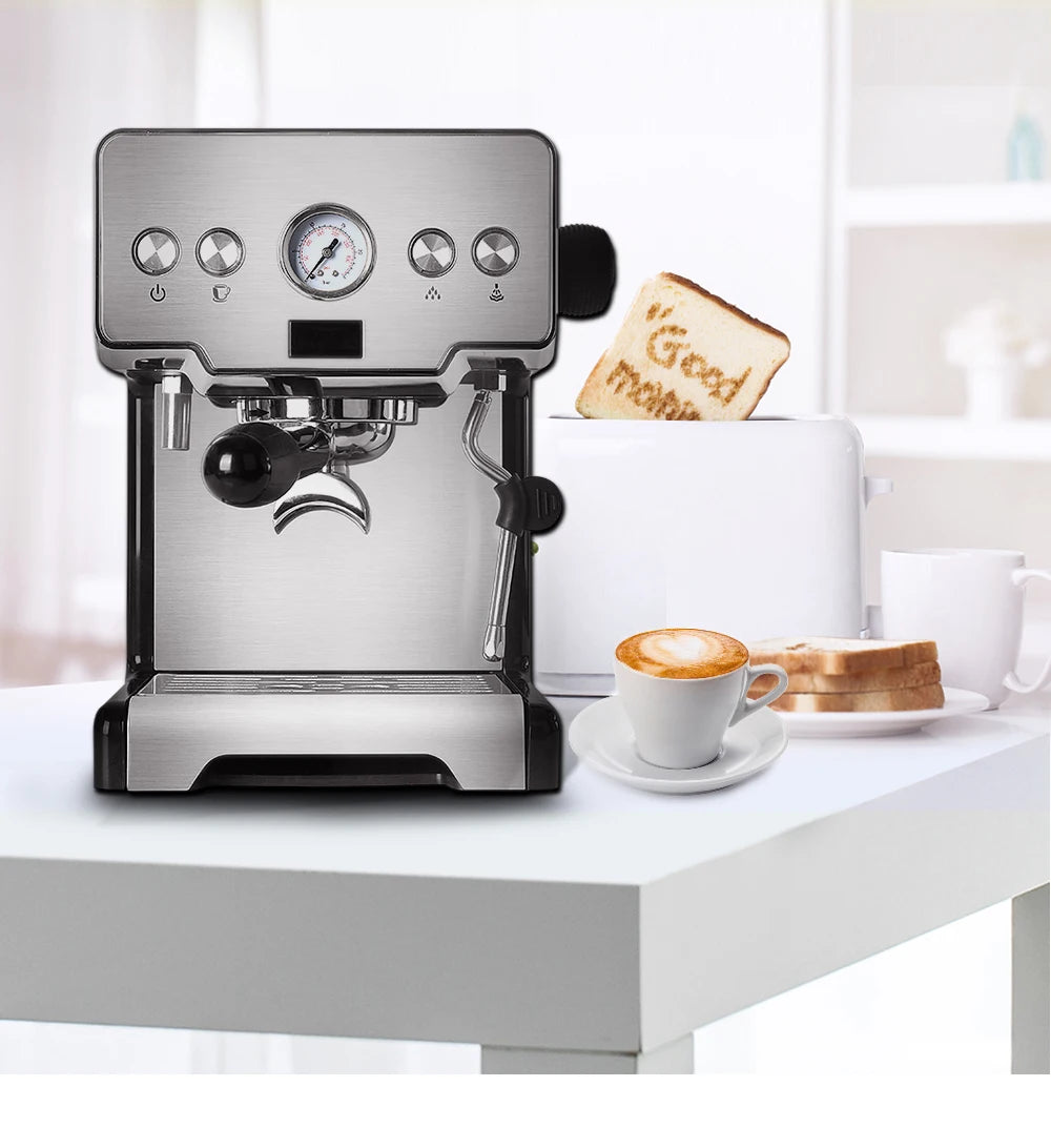 Semi-Automatic Coffee Maker For Home