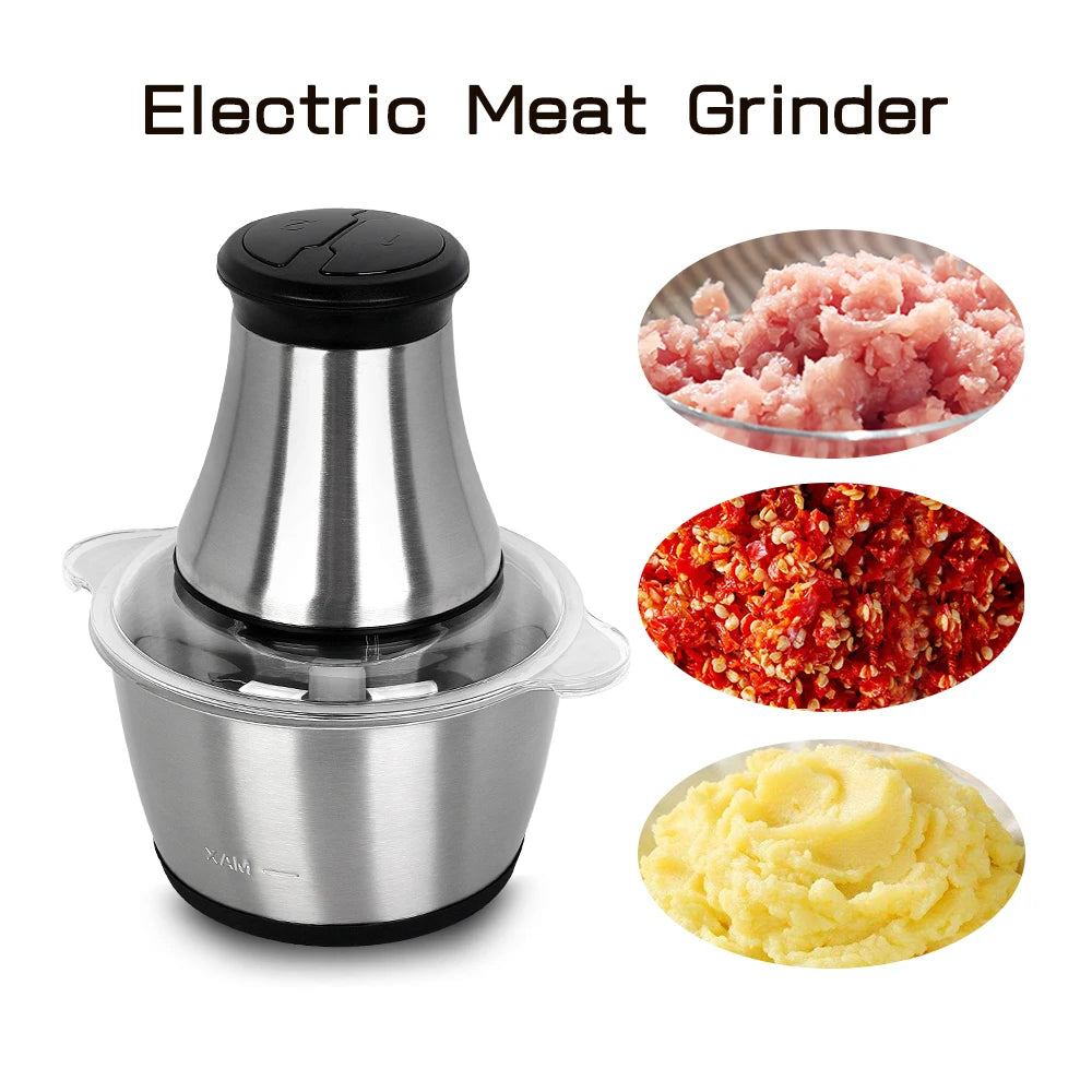 Electric Stainless Steel Meat Grinder