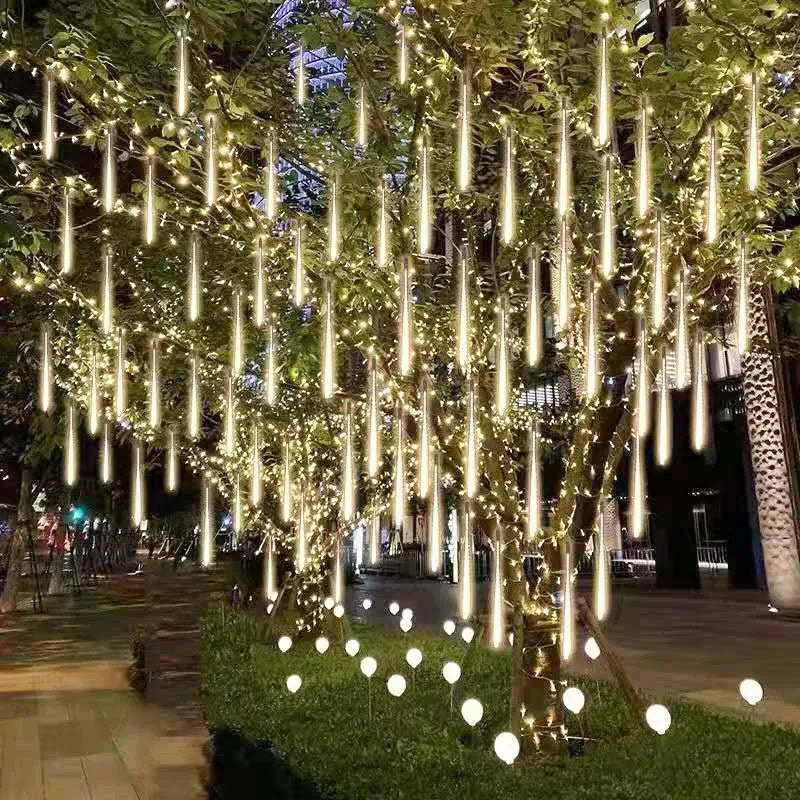 LED Meteor Shower Lights