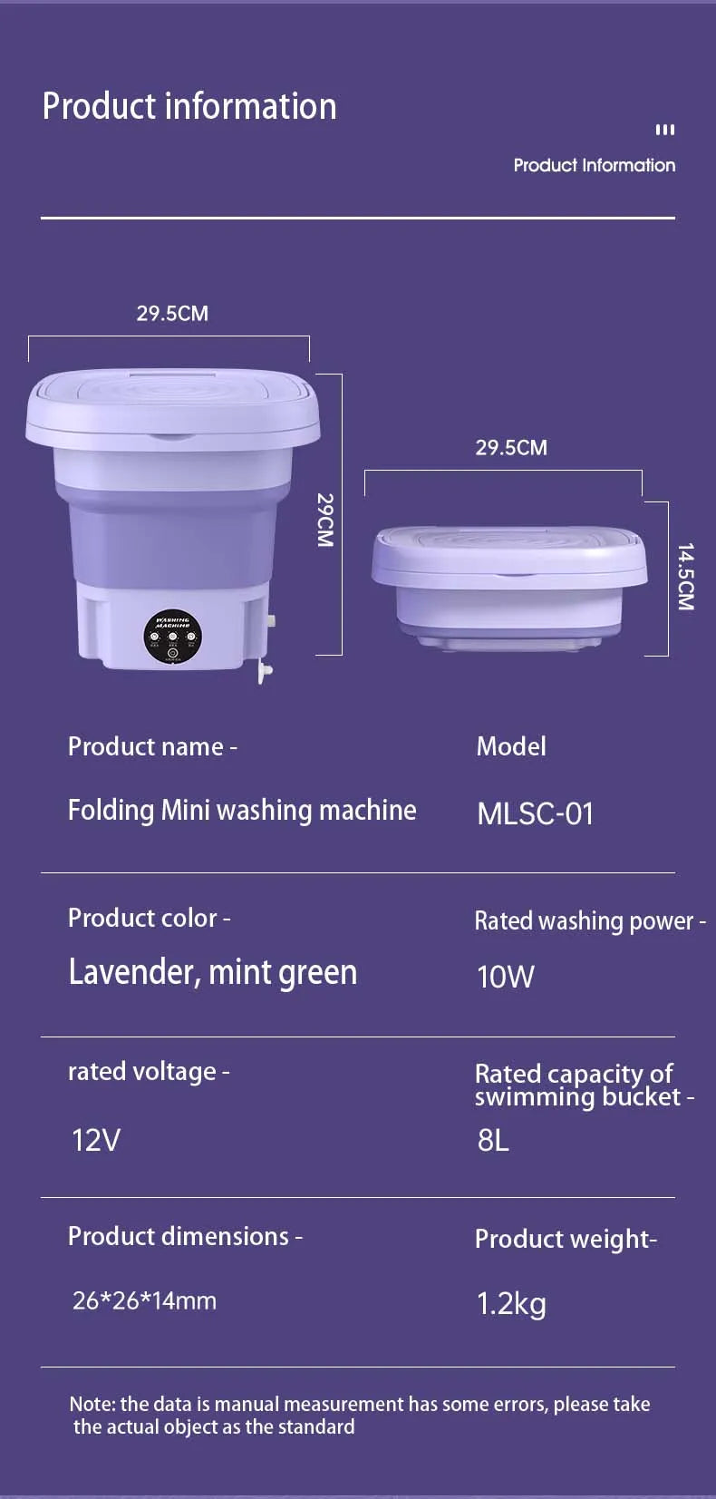 Washing Machine Portable