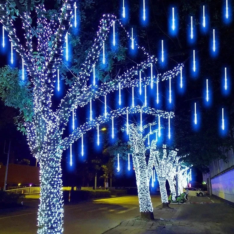 LED Meteor Shower Lights