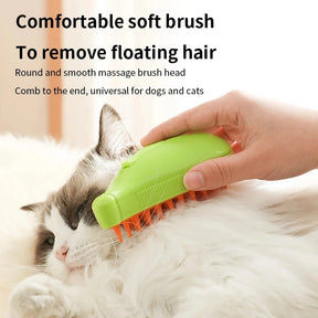 Steamy Brush For Pets