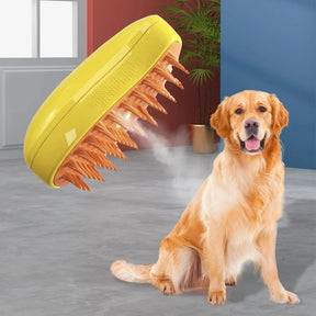 Steamy Brush For Pets