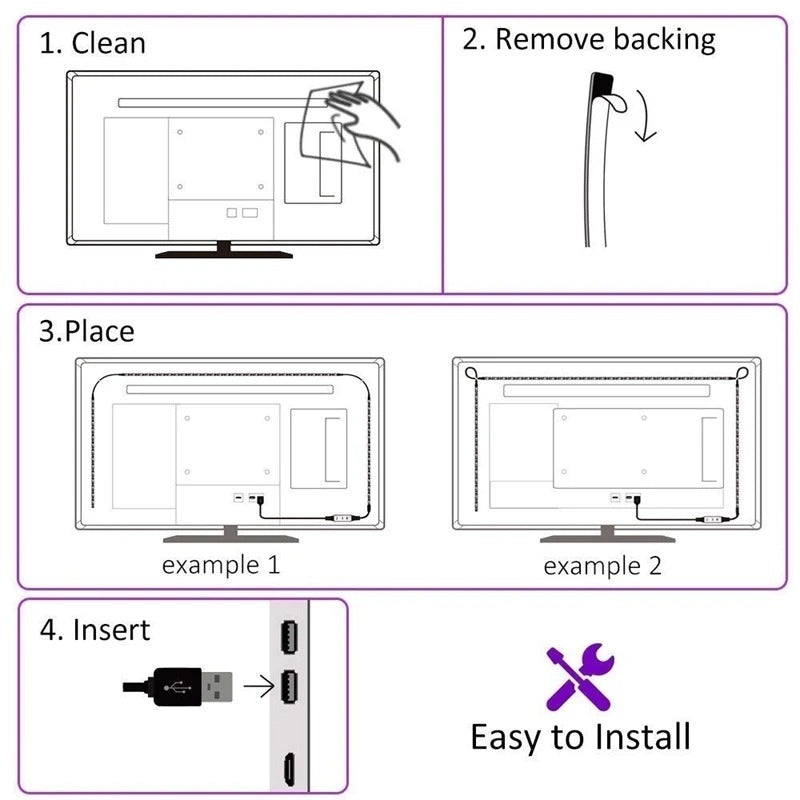 USB LED TV Backlight